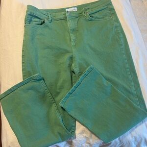 LOFT Green Women's Kick Crop Jeans